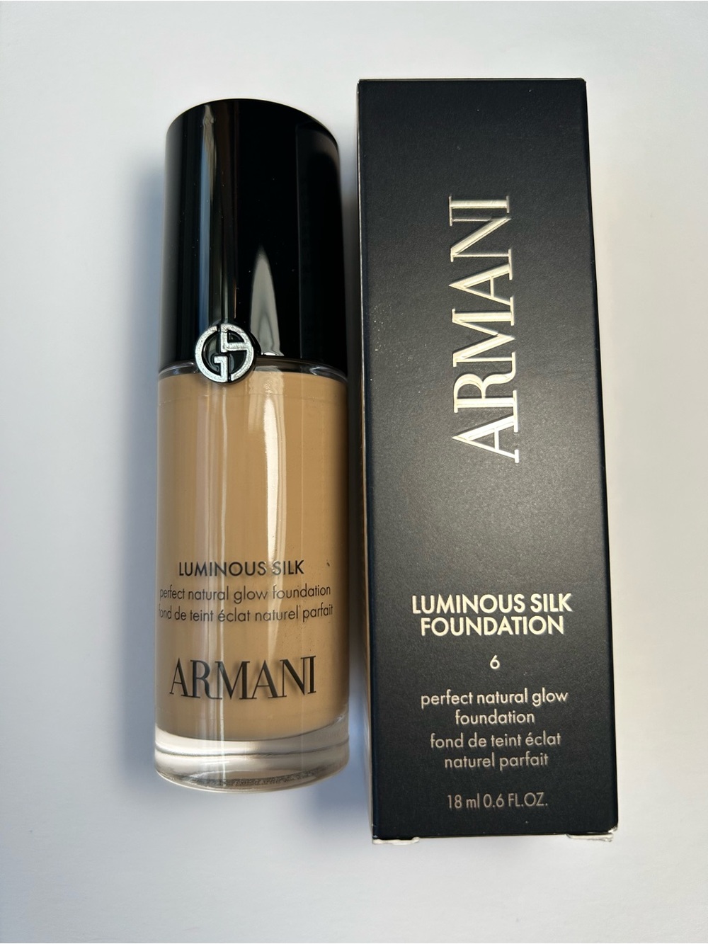 NWT🌷(#6) Armani Mini Luminous Silk Natural Glow Foundation